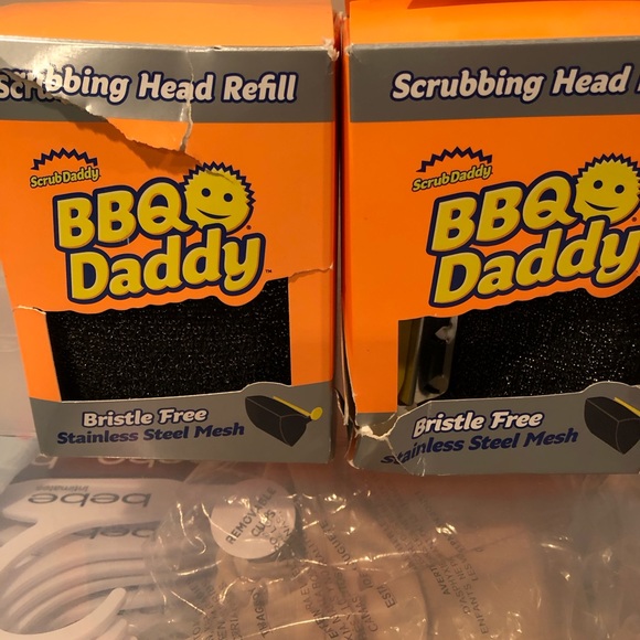 Scrub Daddy Kitchen Scrub Daddy Bbq Daddy Grill Brush Head Refill 2
